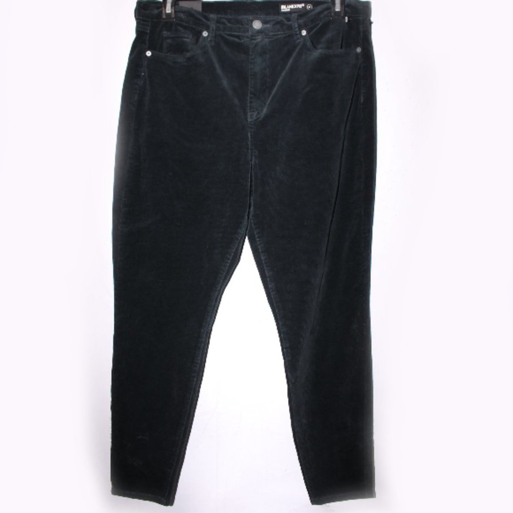 NWT Blank NYC The Bond Skinny Corduroy Jeans Plus Size 33